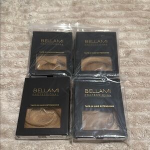 Bellami 14” Tape-In Hair Extensions #18/6 Golden Amber Blonde per pack priced